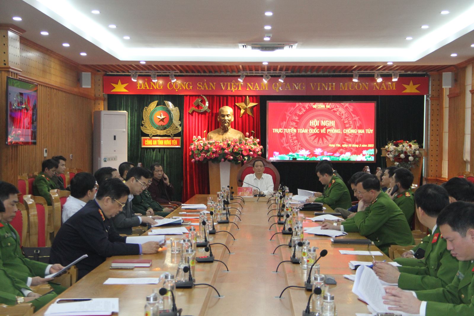Hội nghị trực tuyến toàn quốc về phòng, chống ma túy