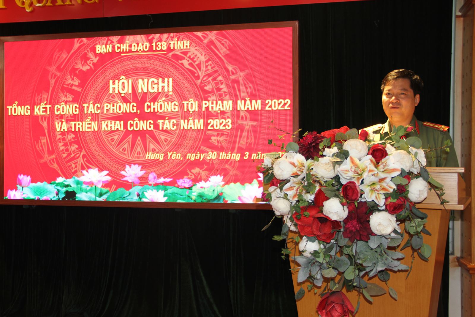 Hội nghị tổng kết công tác phòng, chống tội phạm năm 2022
