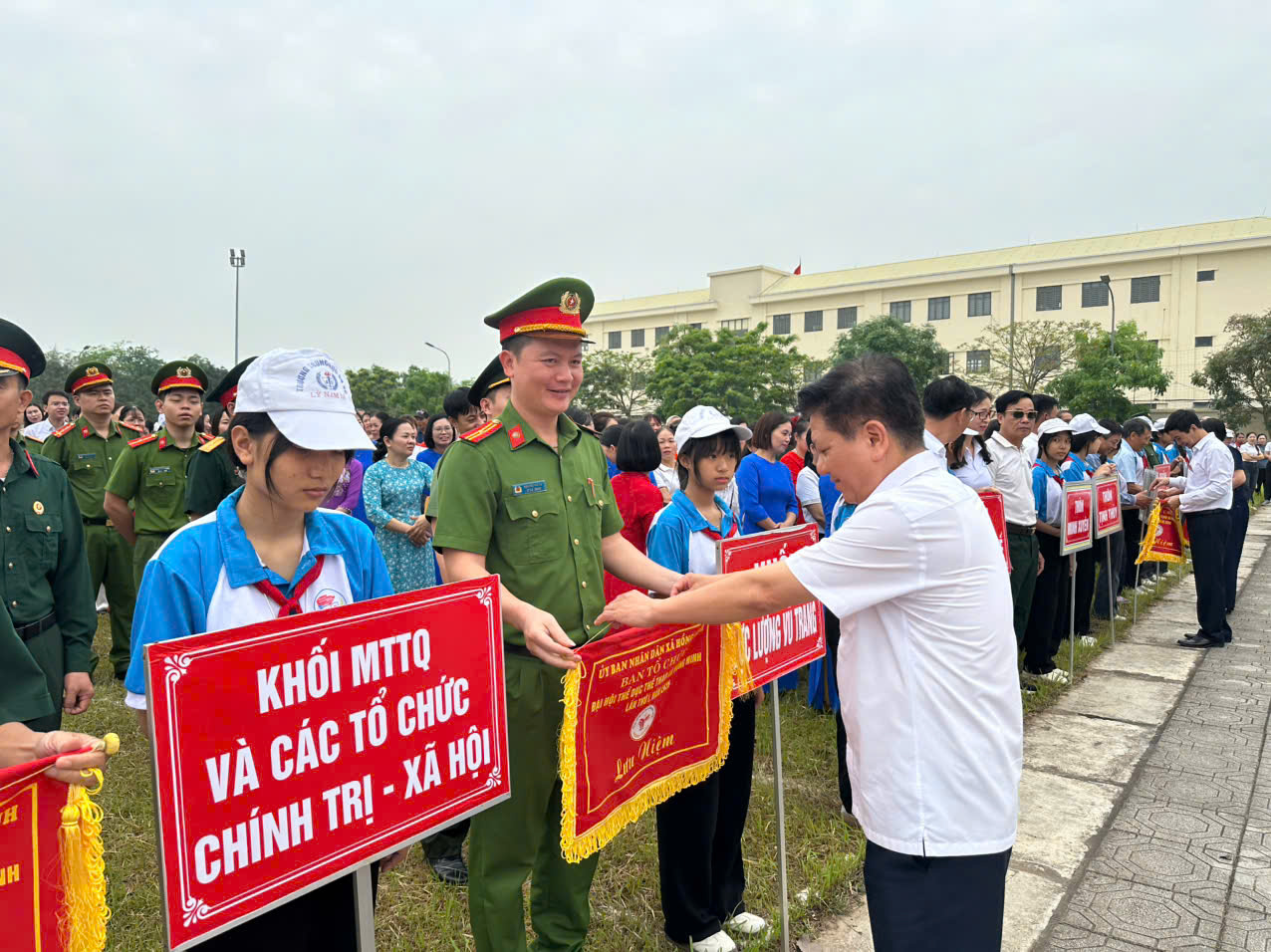 Công an xã Hồng Minh bảo đảm ANTT Đại hội Thể dục  thể thao xã Hồng Minh, lần thứ I năm 2026