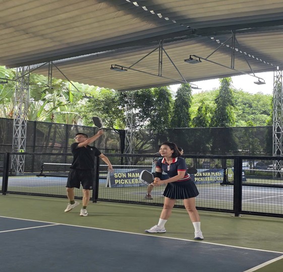 Phòng Cảnh sát QLHC về TTXH:  Sôi nổi Giải Pickleball chào mừng ngày Phụ nữ Việt Nam 20/10