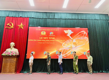 Xã Vũ Quý tổ chức hưởng ứng tháng hành động phòng, chống ma túy năm 2026
