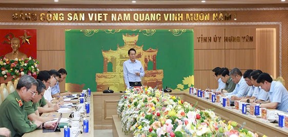 Thông qua dự thảo kết quả kiểm tra của Bộ Chính trị, Ban Bí thư  năm 2026 đối với Ban Thường vụ Tỉnh ủy Hưng Yên