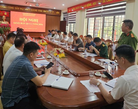 Xã Lạc Đạo tổ chức Hội nghị giao ban công tác PCCC và CNCH quý I năm 2026