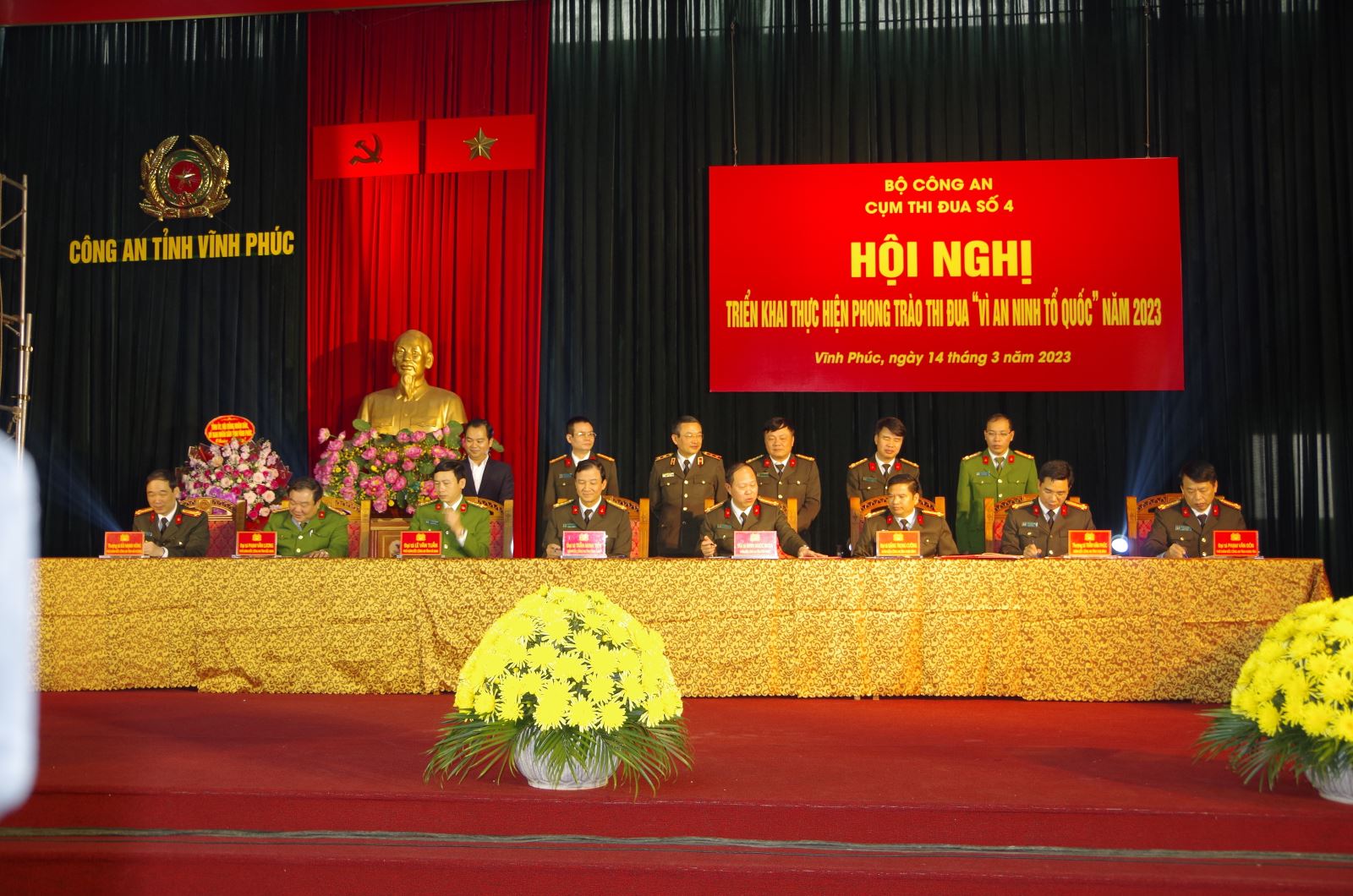 Cụm thi đua số 4, Bộ Công an triển khai thực hiện phong trào thi đua  năm 2023