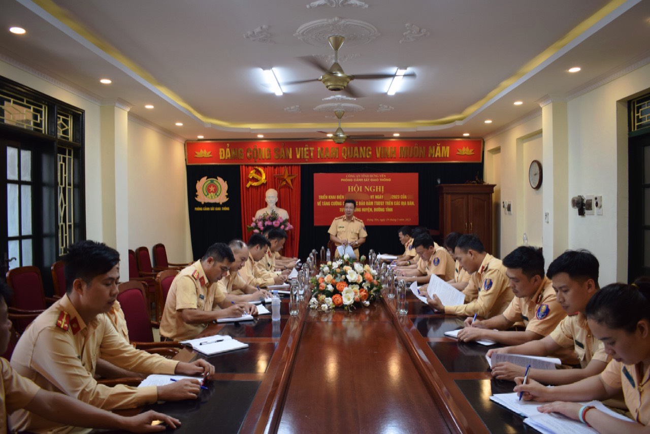 Phòng Cảnh sát giao thông Công an tỉnh:Tăng cường đảm bảo trật tự an toàn giao thông trên các địa bàn, tuyến đường huyện, đường tỉnh