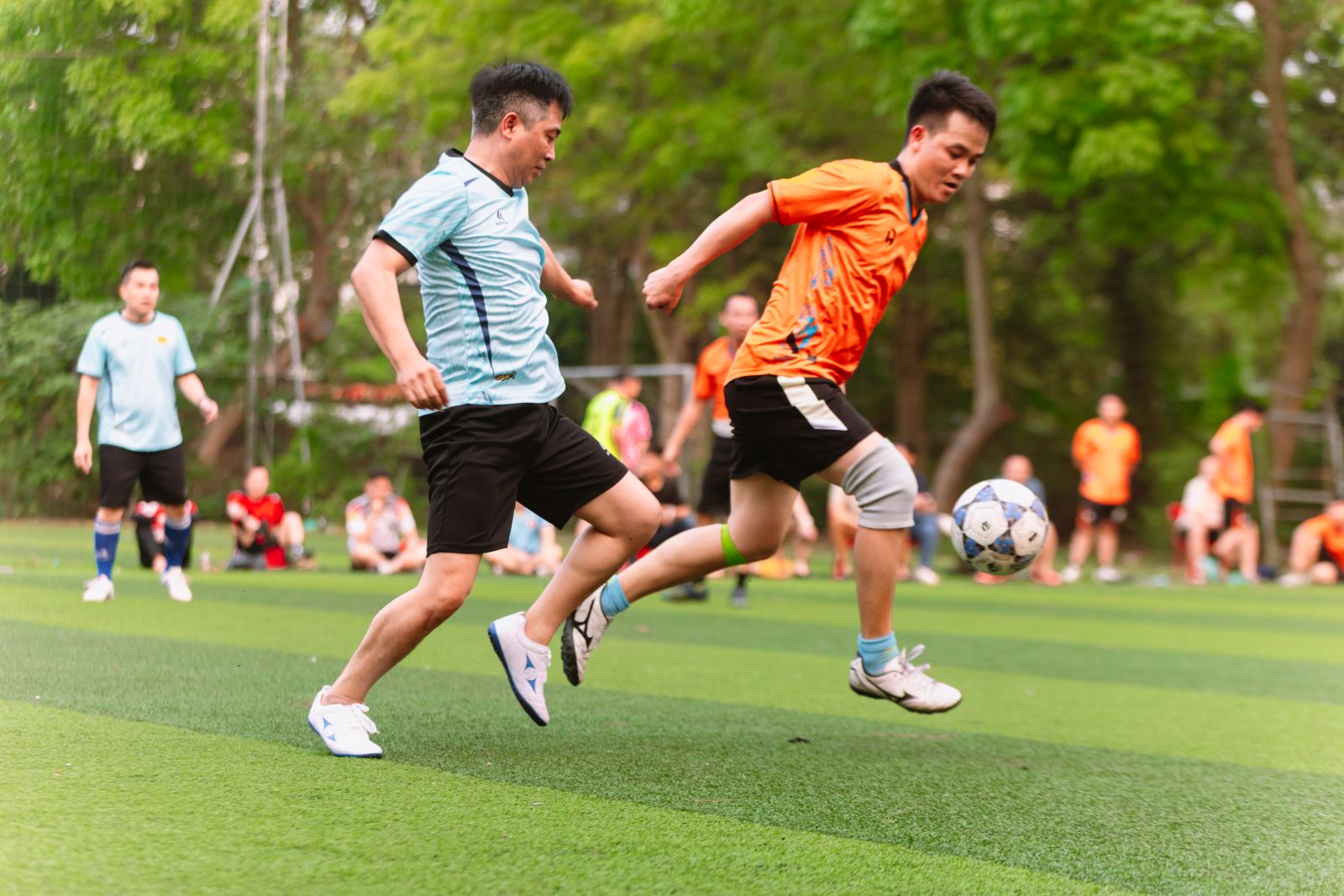 Công an phường Phố Hiến sôi nổi các hoạt động thể thao chào mừng 80 năm Ngày truyền thống lực lượng Tham mưu, Cảnh sát hình sự và Cảnh sát Quản lý hành chính về trật tự xã hội