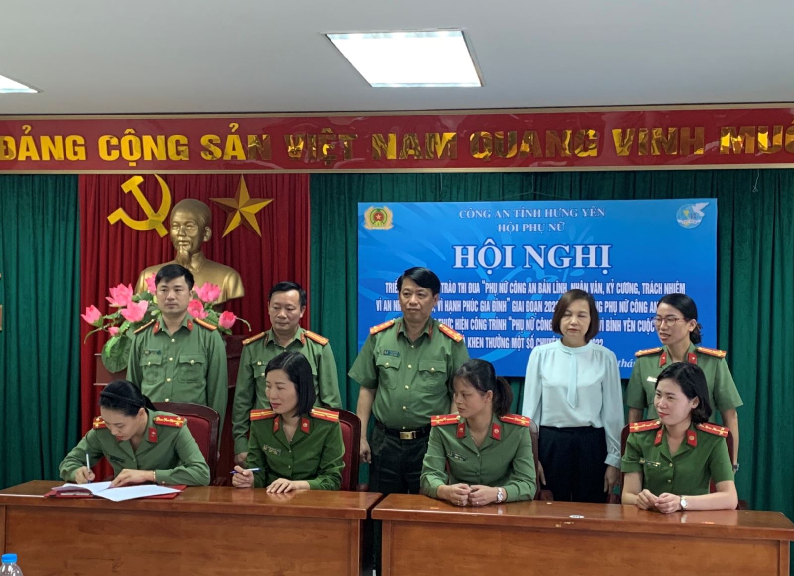 Hội phụ nữ Công an tỉnh Hưng Yên triển khai Kế hoạch thực hiện phong trào thi đua giai đoạn 2022 – 2026