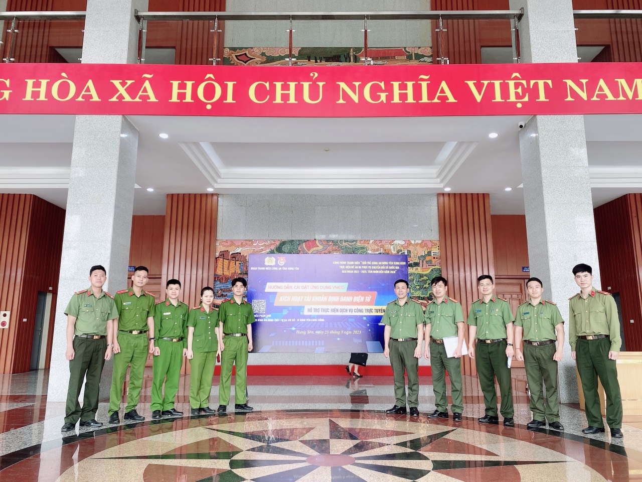 Đoàn Thanh niên Công an Hưng Yên: Xung kích thực hiện Đề án 06