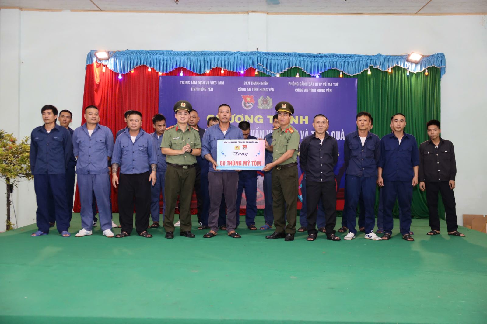 Ban Thanh niên Công an tỉnh: Phối hợp tổ chức các hoạt động  đồng hành cùng Cơ sở cai nghiện ma tuý tỉnh