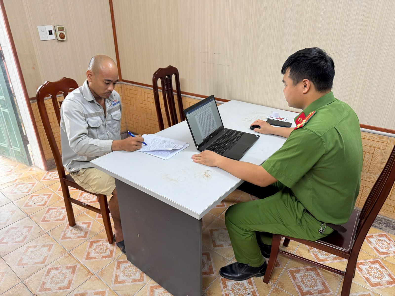 Công an xã Thư Trì: Kết quả giai đoạn đầu thực hiện cao điểm tấn công trấn áp tội phạm