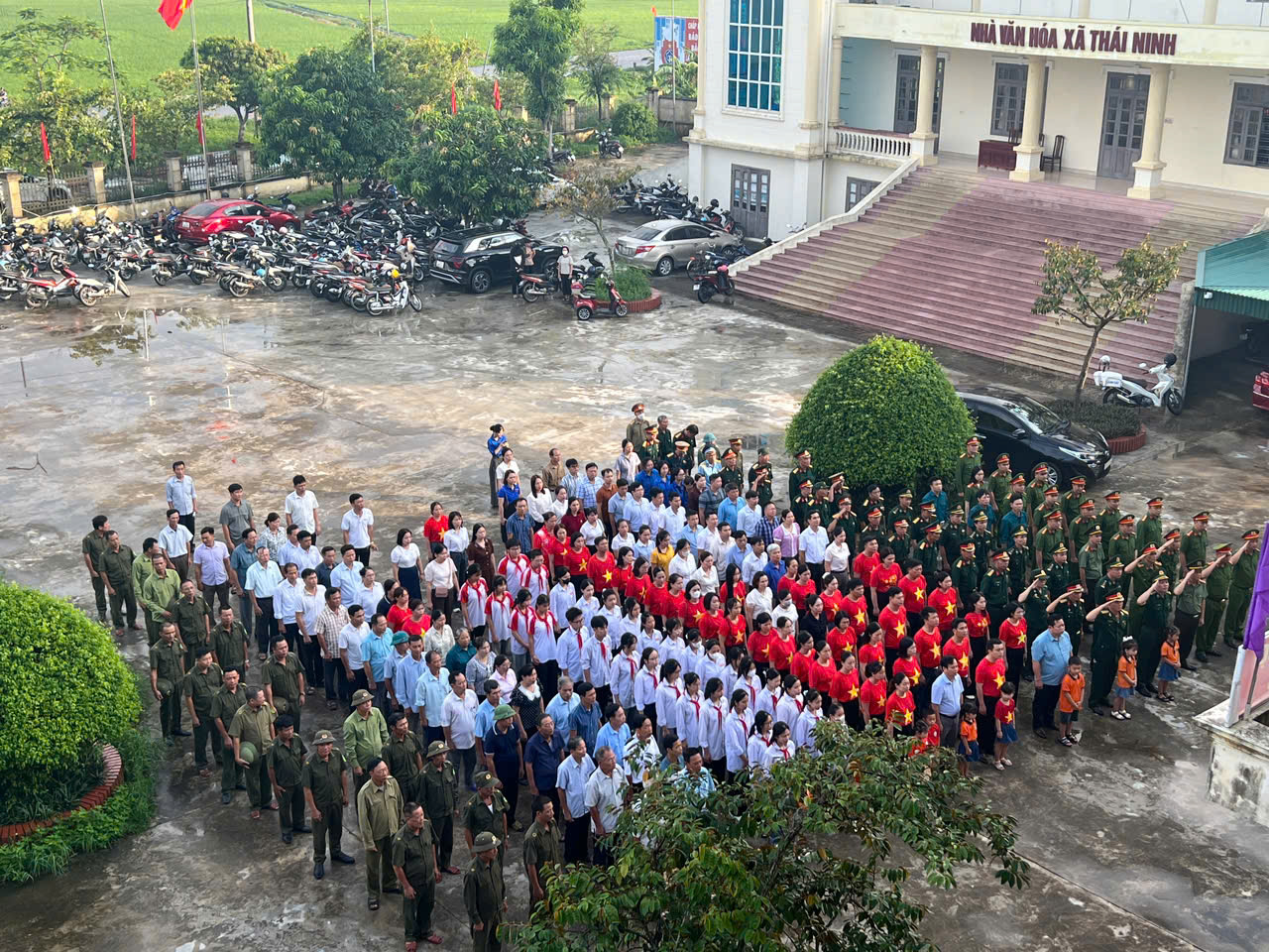 Công an xã Thái Ninh tham mưu đẩy mạnh bảo vệ, giữ gìn môi trường hướng tới Lễ kỷ niệm 80 năm Quốc khánh 02/9.