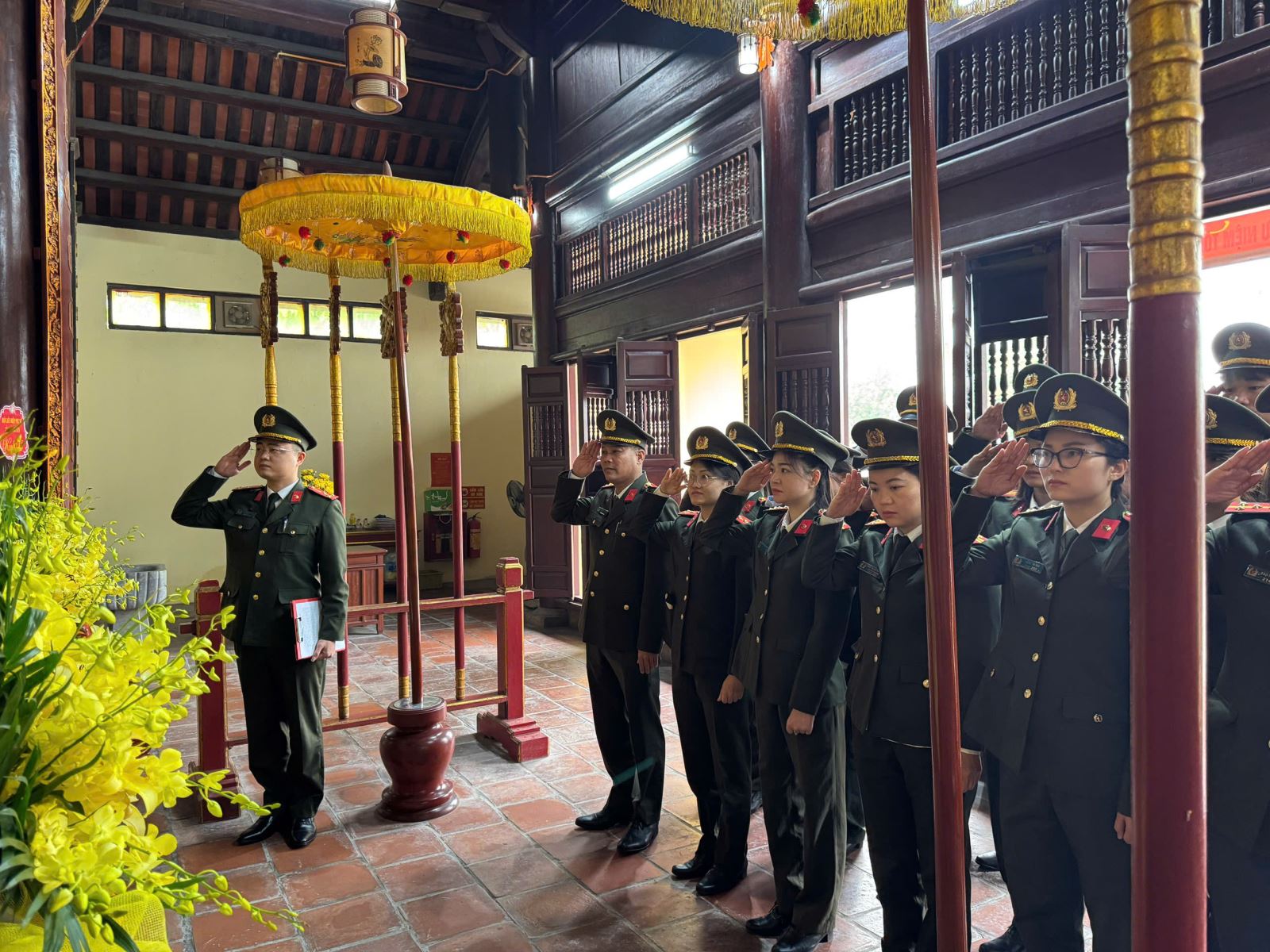 Sinh hoạt chính trị kỷ niệm 80 năm Ngày truyền thống lực lượng Tham mưu trong Đoàn viên thanh niên, Hội viên Phụ nữ Phòng Tham mưu