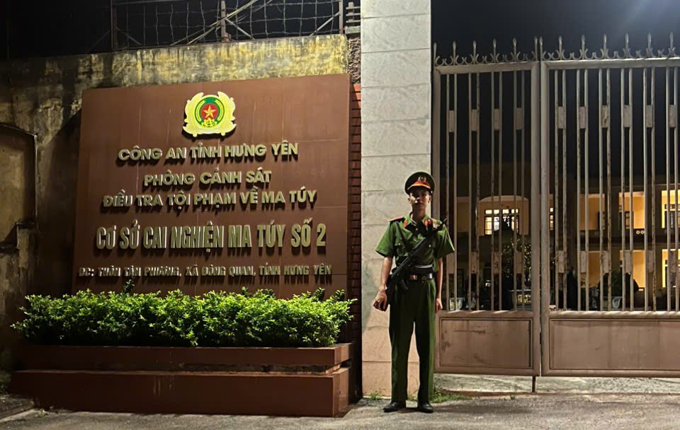 Đảm bảo an ninh trật tự, an toàn tại Cơ sở cai nghiện ma túy số 02 tỉnh Hưng Yên