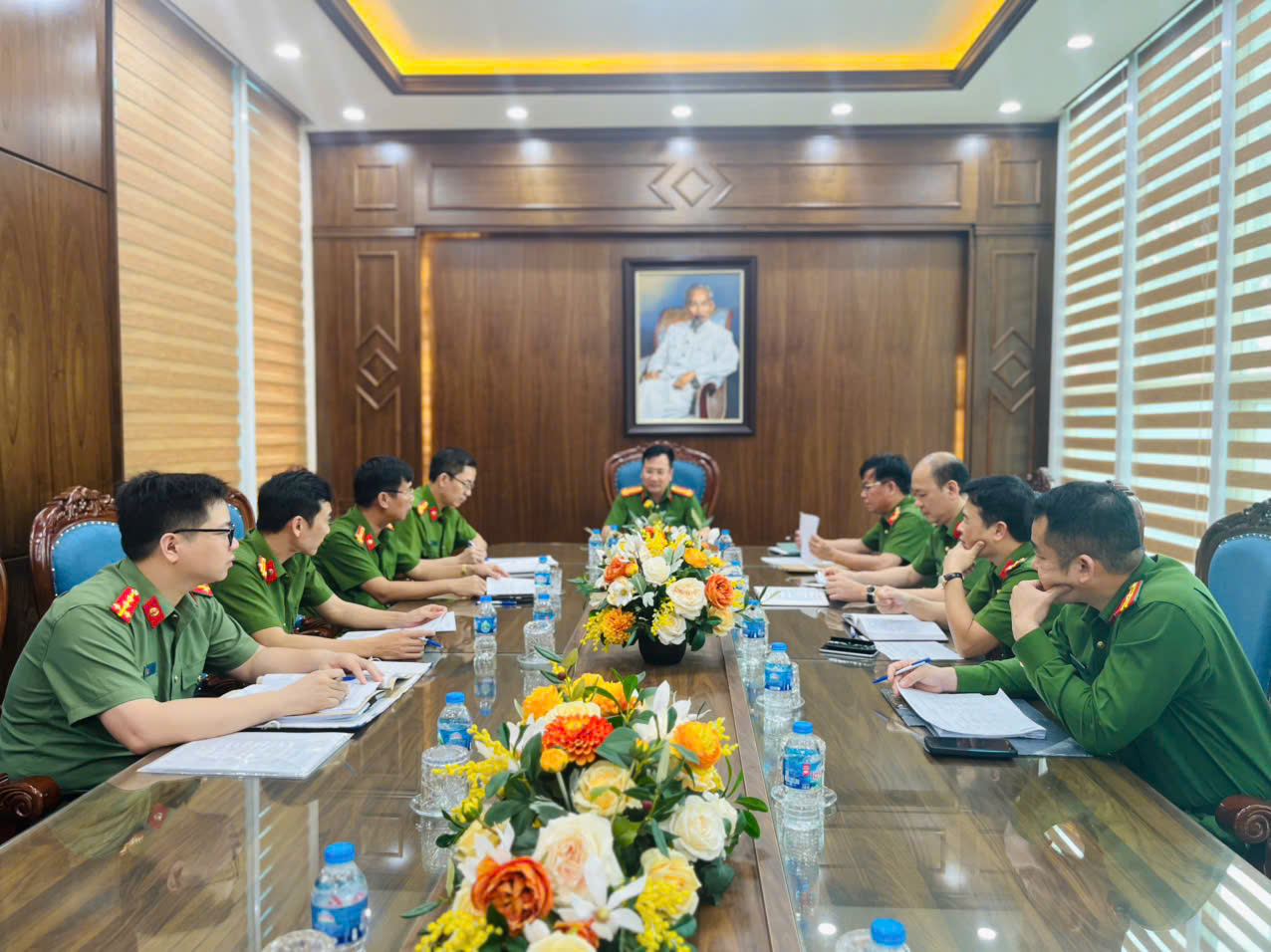 Cơ quan Thi hành án hình sự Công an tỉnh tổ chức họp xét, đề nghị tha tù trước thời hạn có điều kiện cho phạm nhân đợt đầu năm 2026