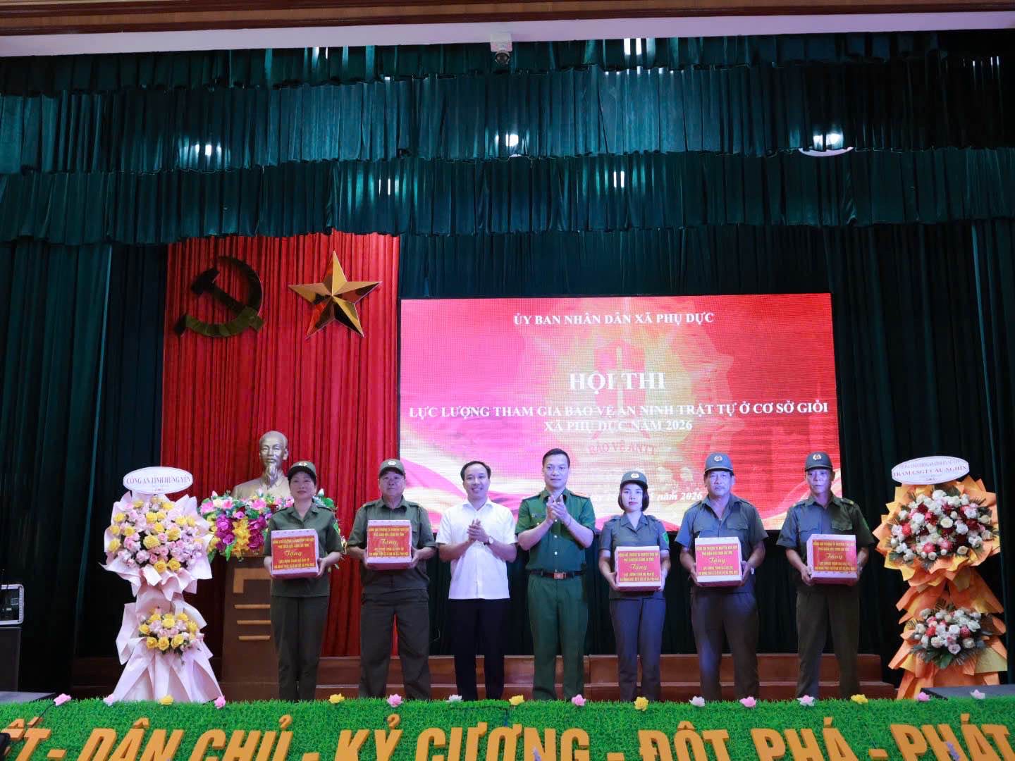 Công an xã Phụ Dực tham mưu tổ chức thành công Hội thi Lực lượng tham gia bảo vệ an ninh trật tự ở cơ sở giỏi lần thứ I năm 2026