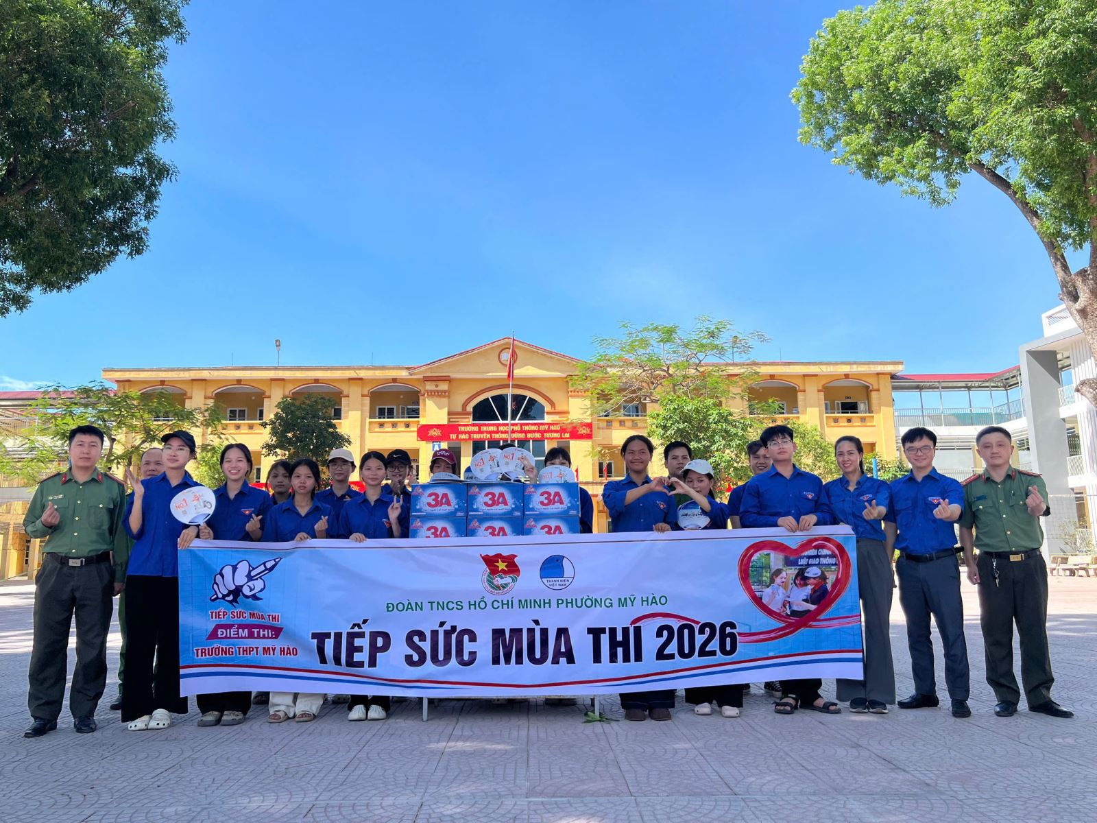 Tuổi trẻ Công an tỉnh ra quân “Tiếp sức mùa thi” kỳ thi tuyển sinh lớp 10 Trung học phổ thông năm 2026
