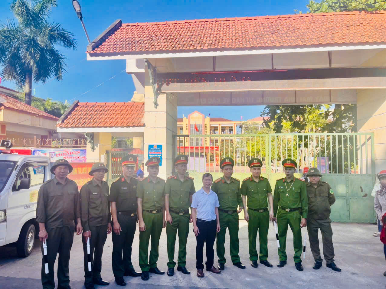 Công an xã Tiên Hưng: Bảo đảm An ninh trật tự kỳ thi tuyển sinh vào lớp 10 THPT trên địa bàn