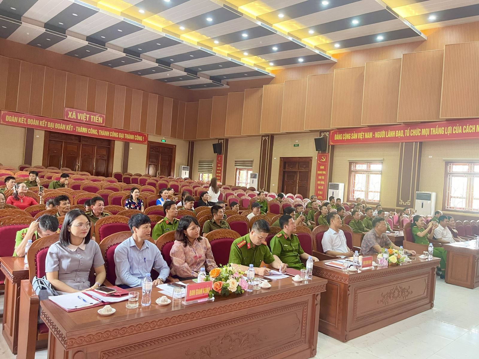 Công an xã Việt Tiến: Tham mưu tổ chức Hội thi “Lực lượng tham gia bảo vệ an ninh, trật tự ở cơ sở giỏi” xã Việt Tiến năm 2026