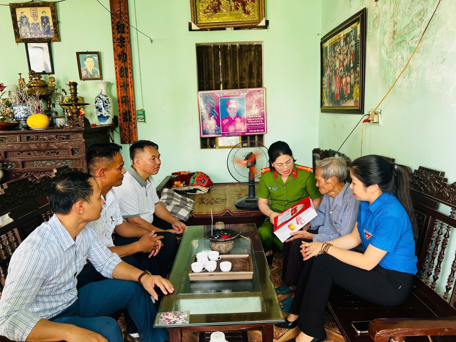 Công an xã Việt Yên lan tỏa đạo lý 