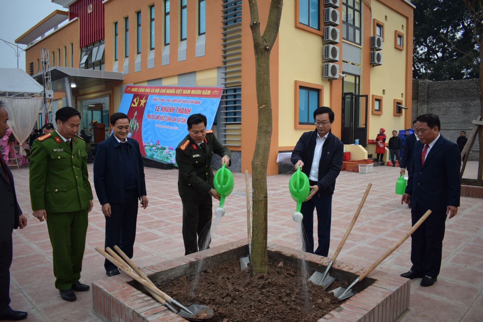 Khánh thành trụ sở Công an xã Tân Quang, huyện Văn Lâm