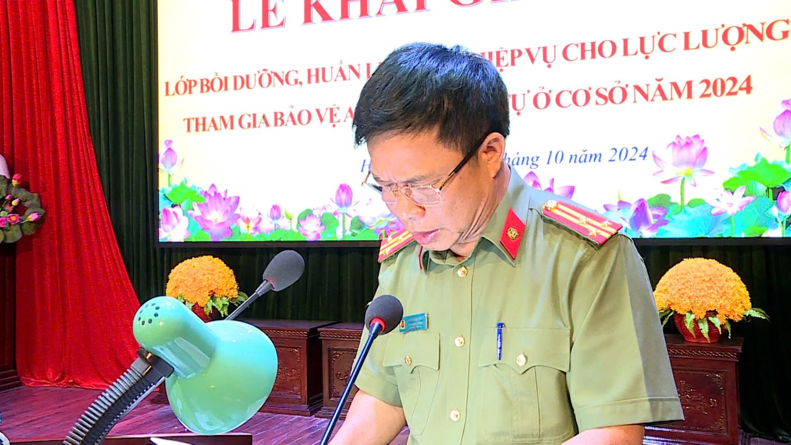 Công an tỉnh Hưng Yên: Tập huấn, bồi dưỡng nghiệp vụ cho Lực lượng tham gia bảo vệ an ninh, trật tự ở cơ sở