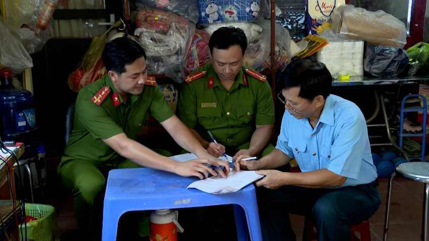 Công an xã Lạc Hồng nỗ lực trong công tác đảm bảo an ninh trật tự 