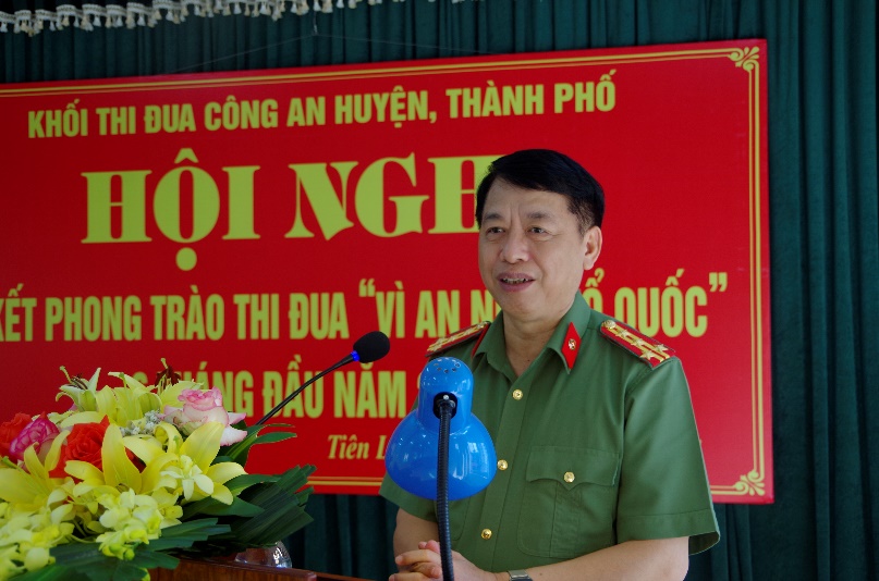 Khối thi đua Công an các huyện, thành phố: Sơ kết phong trào thi đua “Vì An ninh Tổ quốc” 6 tháng đầu năm 2024