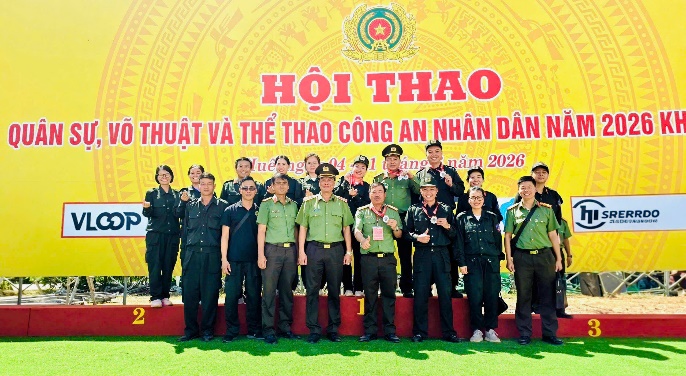 CÔNG AN TỈNH HƯNG YÊN ĐẠT THÀNH TÍCH CAO TRONG NGÀY THI ĐẤU ĐẦU TIÊN TẠI HỘI THAO QUÂN SỰ, VÕ THUẬT VÀ THỂ THAO CÔNG AN NHÂN DÂN NĂM 2026 TẠI THÀNH PHỐ HUẾ